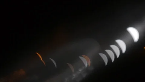 Chaotic motion of light Stock Footage 101650484