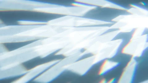 Chaotic Movement of Light Reflections 4K Stock Footage 160830851