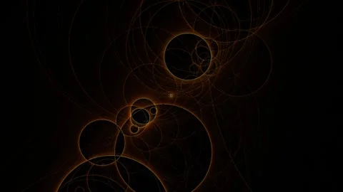 Chaotic Orange Plasma Ripple Explosion With Black Background Loop Stock Footage 243885740