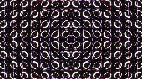 Chaotic pattern change in a pulsating abstract background Stock Footage 172641983