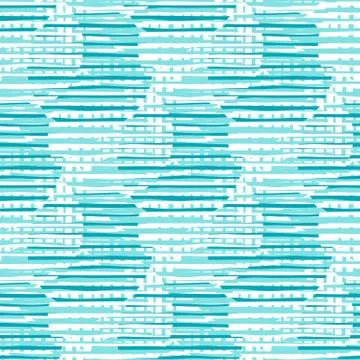 Chaotic pattern circle lines. Abstract circles shapes and stripes Stock Illustration