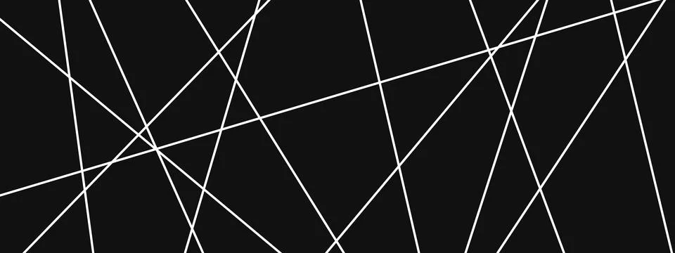 Chaotic pattern with random diagonal lines. Abstract geometric texture with.. Stock Illustration
