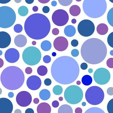 Chaotic pattern round. colorful graphic dots or drops. Stock Illustration