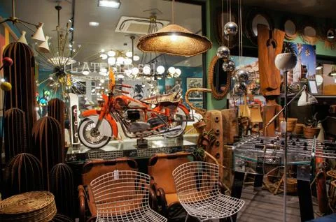 Chaotic piling of objects. Stock Photos