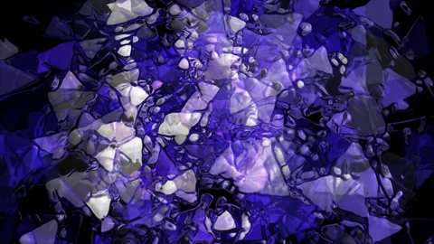Chaotic Purple Liquid Background Video stock 194036019