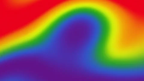 Chaotic Rainbow background. Looped bright transgender, LGBT gradient. Sweet.. Video stock 276500441