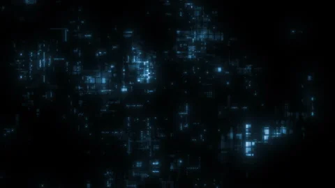 Chaotic Random Abstract Greeble Technology Background Loop Stockbeeldmateriaal 148675002