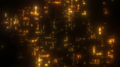 Chaotic Random Abstract Greeble Technology Background Loop Stockbeeldmateriaal 148675244