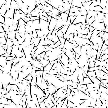 Chaotic random scattered shapes. Abstract geometric pattern Illustrazione stock