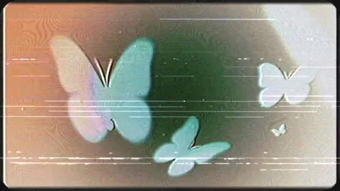 Chaotic Retro Static Flicker Noise Animation Video stock 306637007