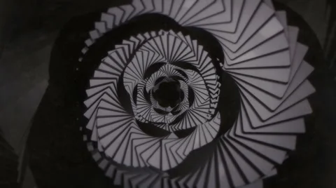 Chaotic RIng and Circles Stock Footage 59437472