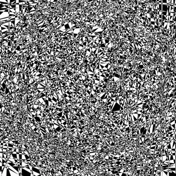 Chaotic, rough texture. Random pattern with scattered edgy shapes. Scratchy s Illustrazione stock
