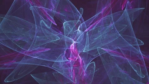 Chaotic seamless loop of random geometry lines, strange shapeless abstract Stock Footage 147373961