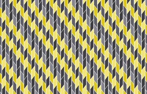 Chaotic seamless pattern of multicolored reticulate tetragons stripes Stock Illustration