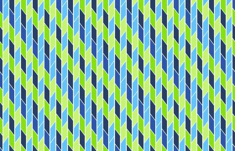 Chaotic seamless pattern of multicolored reticulate tetragons stripes Stock Illustration