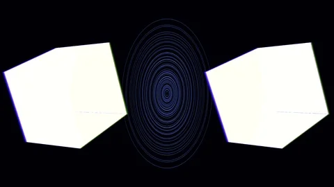 Chaotic selection of abstract frames on disco theme, background for dance and Stock Footage 97299497