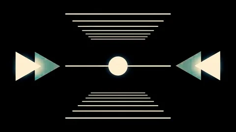 Chaotic selection of abstract frames on disco theme, background for dance and Stock Footage 97299584