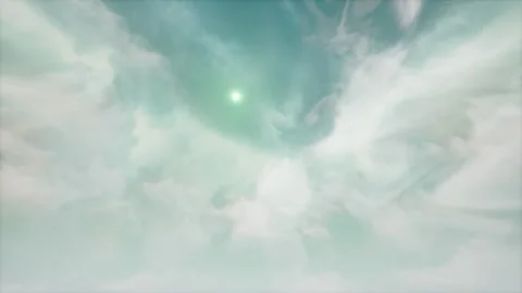 Chaotic Skies On The Background 63 Vídeo Stock 334793721
