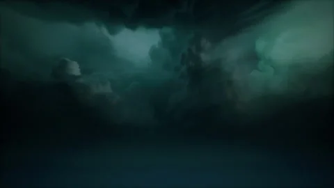 Chaotic Skies On The Background 7 Vídeo Stock 333357290