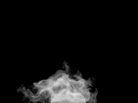 Chaotic smoke effect rising bottom to top Stock Illustration