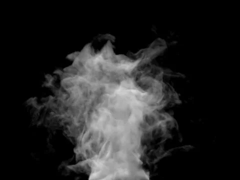 Chaotic smoke effect rising bottom to top Stock Illustration