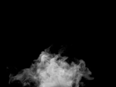 Chaotic smoke effect rising bottom to top Stock Illustration