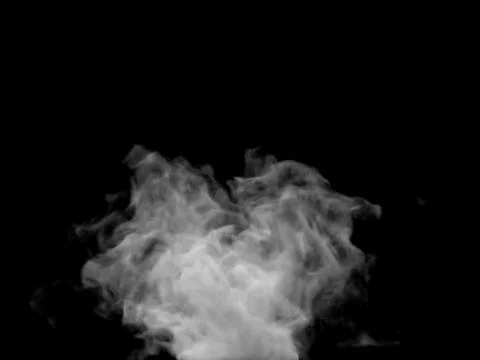 Chaotic smoke effect rising bottom to top Stock Illustration