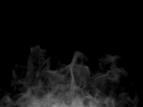 Chaotic smoke effect rising bottom to top Illustrazione stock
