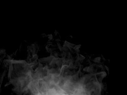 Chaotic smoke effect rising bottom to top Illustrazione stock