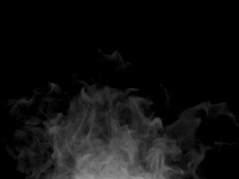 Chaotic smoke effect rising bottom to top イラスト素材