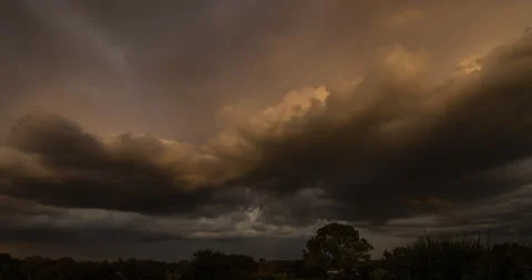 Chaotic Storm Clouds Boiling (2160p 29.97) Video stock 248172494