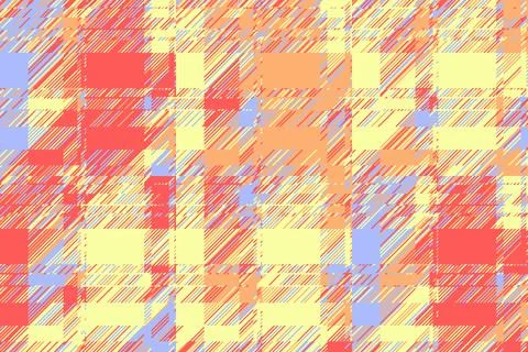 Chaotic stripe texture with grid distortion and heavy noise. The rough fini.. Stock Illustration