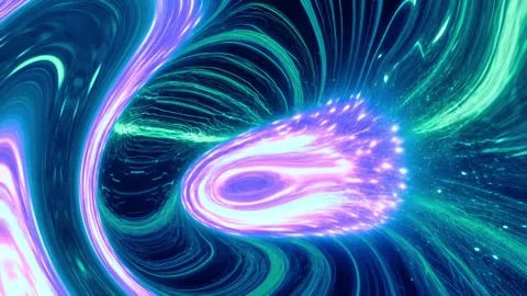 Chaotic Tech 0004 - VJ Loops - Sandu Visuals Video stock 331259372