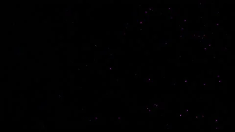 Chaotic Violet Particles On Black Background 库存影片 144870333