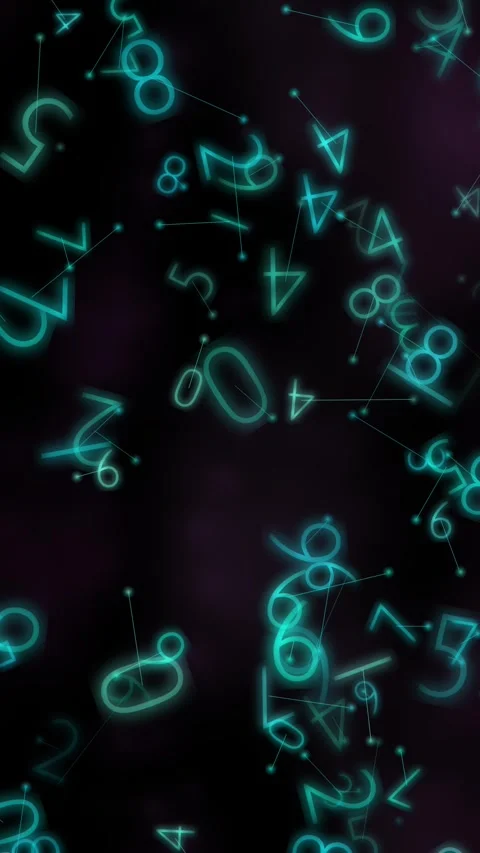 Chaotic visualization of a digital data network in the cyber space Stock Footage 290172944