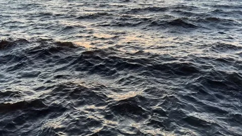 Chaotic waves on dark sea Stock-Footage 287168025