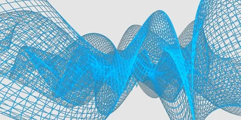 Chaotic waves Stock Footage 342074966