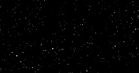 Chaotically moving white particles on a black background 20 Stock Footage 307795916