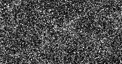 Chaotically moving white particles on a black Stock Footage 307925772