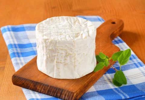 Chaource cheese Stock Photos