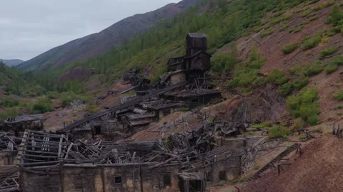 Chapaev processing plant, 4k, 25fps Stock Footage 254373714