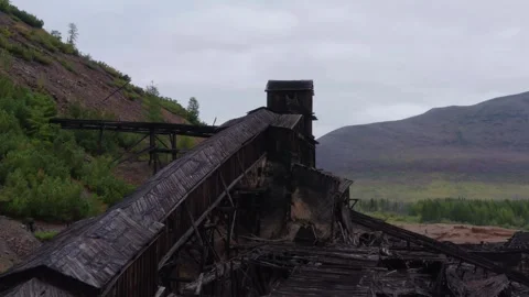 Chapaev processing plant, 4k, 25fps Stock Footage 254373842