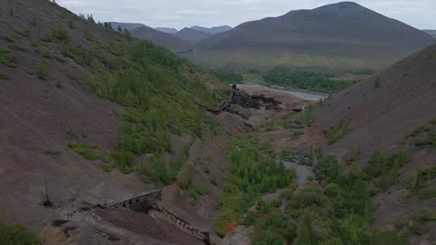 Chapaev processing plant, 4k, 25fps Stock Footage 254373990