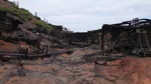 Chapaev processing plant, 4k, 25fps Stock Footage 254374165