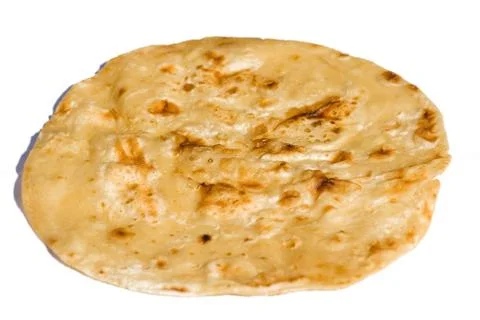 Chapati isolated Stock Photos