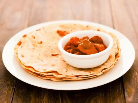 Chapati Stock Photos