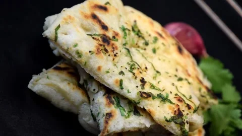 Chapati roti vegetable Video stock 274035357