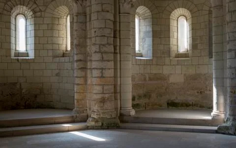 Chapel of abbey Stock Photos