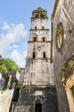 Chapel in Budva Stock Photos