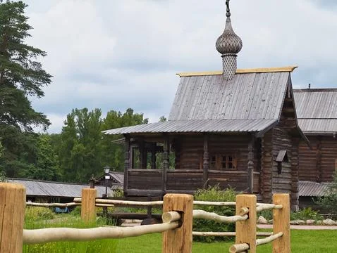 Chapel of the Holy Image of the Savior Stock Photos